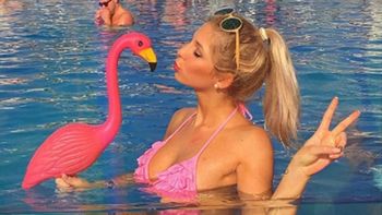 El GIF de Romina Malaspina en bikini que enloqueció a sus seguidores de Instagram