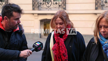 Andrea del Boca se presentó en Tribunales por la demanda de Ricardo Biasotti