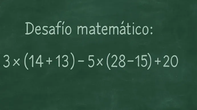 Desafío Matemático: esta operación con restas tiene su clave en la clave inicial
