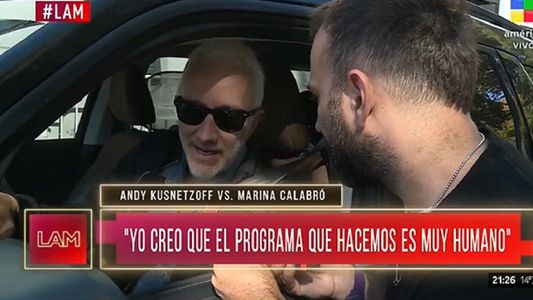 Andy Kusnetzoff habló con LAM: ¡En el tercer intento!
