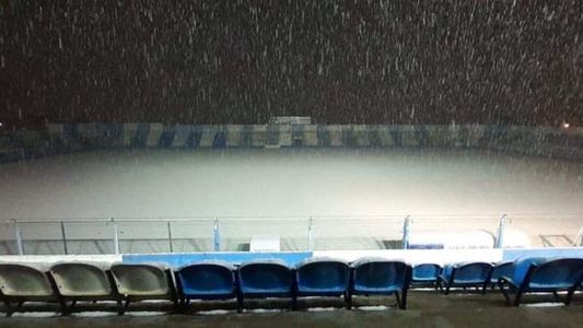 Nevó en Córdoba y los estadios regalaron una hermosa postal