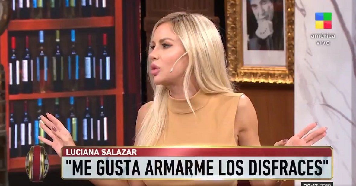 El desplante de Luciana Salazar en el chat de Whatsapp de Polémica en el bar
