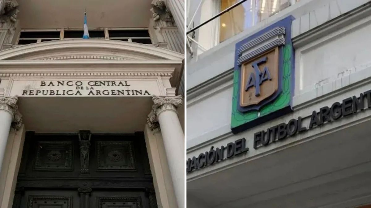 El Banco Central le abrió un sumario a la AFA. (Foto: A24).&nbsp;