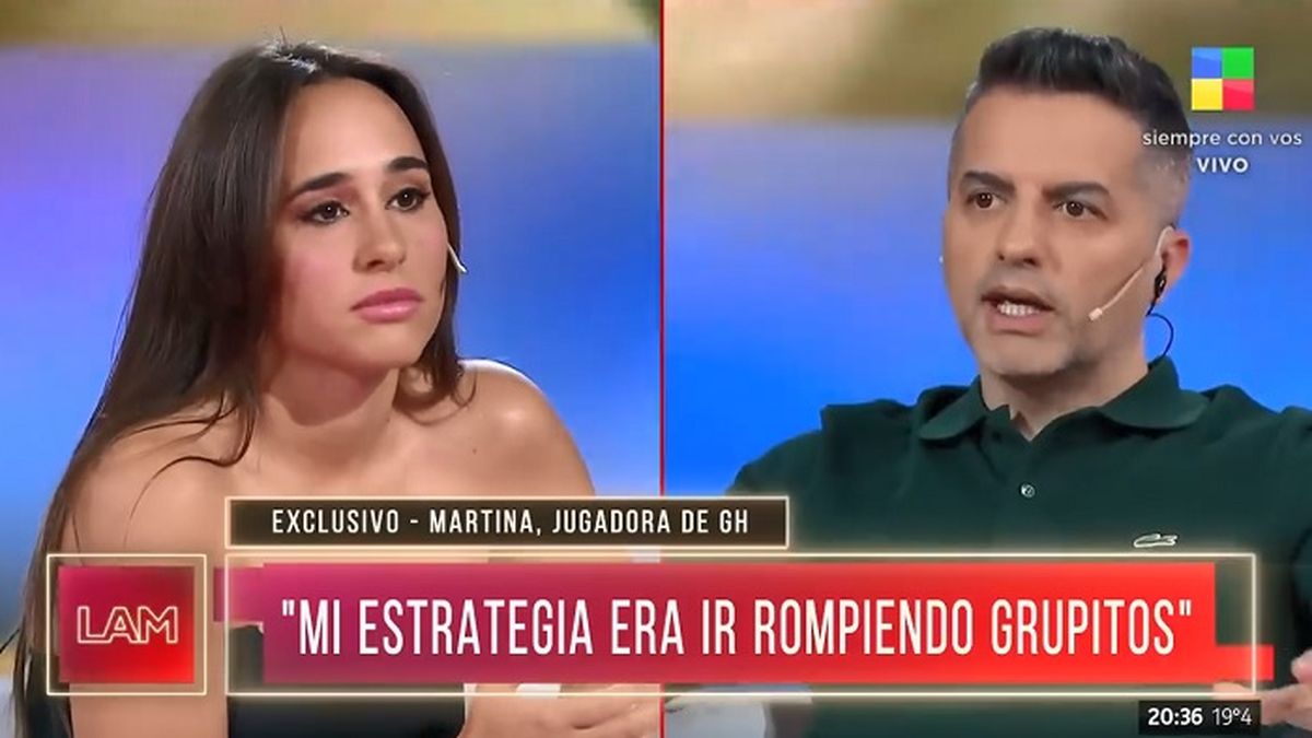 Martina Stewart Usher, la segunda eliminada de Gran Hermano 2022, visit&oacute; LAM a horas de haber salido de la casa.&nbsp;