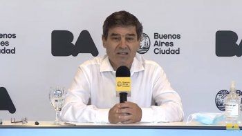 Quirós y la eficacia de las vacunas: Me parece alentador, pero por ahora es un dato periodístico