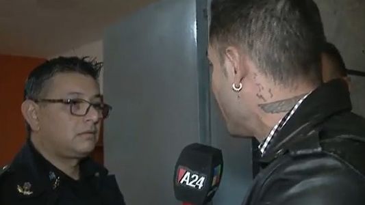 El tenso cara a cara de Mariano Berón con un comisario porque no le devuelven su moto: ¡Usted...!