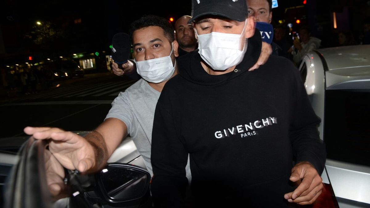 Las fotos exclusivas del Toto Salvio tras declarar en la fiscalía por atropellar a su expareja. (Primicias Ya)