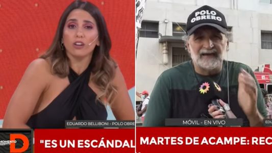 Cinthia Fernández se cruzó con un dirigente piquetero: La gente no puede ir a trabajar