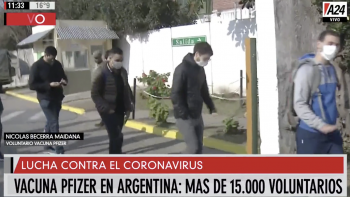 Comenzaron las pruebas de la vacuna de Pfizer contra el coronavirus en 4.000 voluntarios argentinos