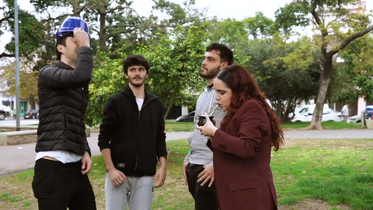 Polémico spot de Ofelia Fernández en el que ataca los clichés de la campaña de Horacio Rodríguez Larreta (Foto: Ofelia Fernández Twitter).