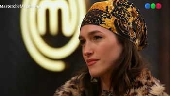 Cande Vetrano volvió a sorprender al jurado de MasterChef Celebrity y lo celebró a lo Susana Giménez: Diva total