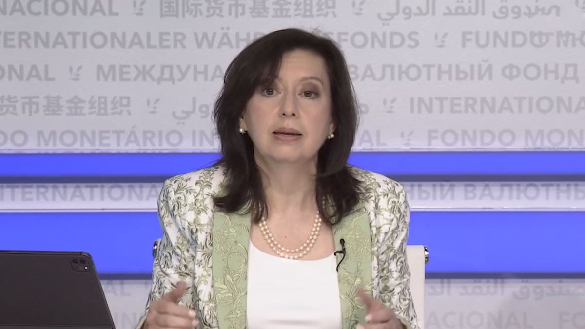 El FMI respald&oacute; a Guillermo Vald&eacute;s como interlocutor v&aacute;lido para las negocianes con la Argentina, en contra de la opini&oacute;n de Javier Milei. (Foto: Captura de TV)
