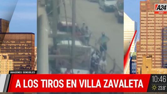 Barracas: así fue la feroz balacera narco en la Villa Zavaleta