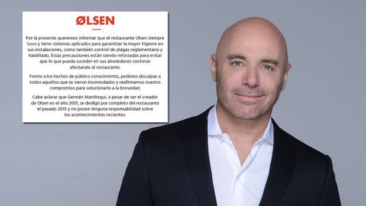 Escándalo por ratas: El texto con el que Germán Martitegui confiesa ser socio de Olsen