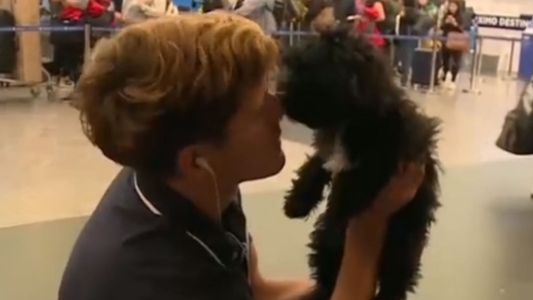 El tierno reencuentro de Marcos Ginocchio y Mora tras la final de Gran Hermano 2022