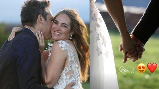 Así fue el casamiento de Belén Francese: las fotos íntimas del sí que dio en Mendoza