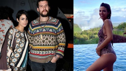 Agustina Cherri lució su pancita de embarazada por primera vez: Vacaciones con bebé a bordo