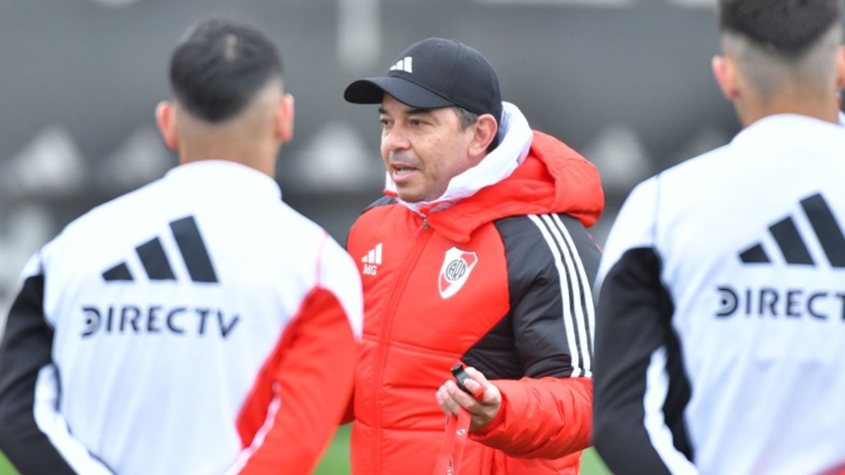 Los dos cambios que prepara Gallardo en River para enfrentar a Talleres