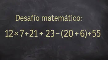 Desafío matemático: casi nadie lo resuelve en menos de 10 segundos