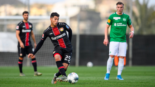 Debut de Palacios y gol de Alario en un amistoso de Bayer Leverkusen ante St Gallen