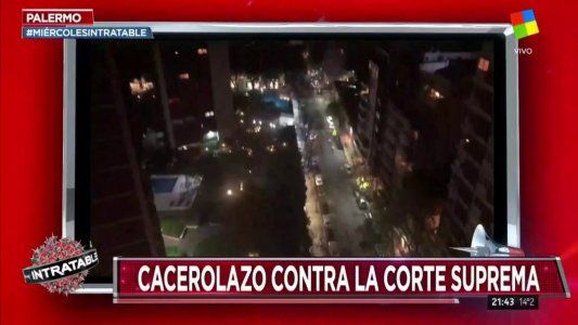 Cacerolazos contra la decisión de la Corte de retrasar el primer juicio contra Cristina Kirchner