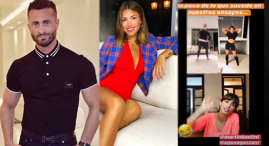 En medio del escándalo con Cinthia Fernández, Martín Baclini y su nueva pareja comenzaron con los ensayos para el “Bailando”