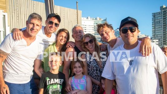 Las fotos de las vacaciones en familia de Martín Palermo en Punta del Este, a puro baile al ritmo de Los Totora