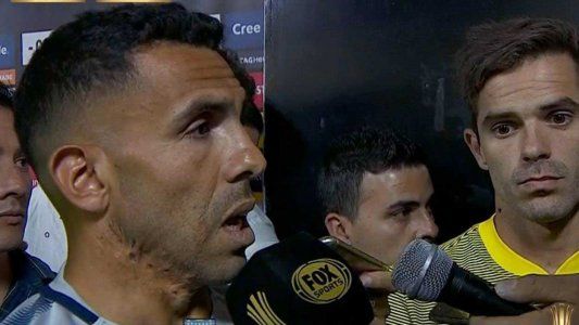 Tevez: El partido no se tiene que jugar; si esto pasaba en La Boca, la Copa ya se la hubieran dado a River
