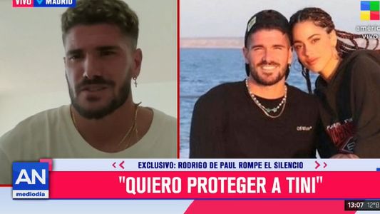 Rodrigo de Paul habló como nunca de Tini Stoessel y su separación de Camila Homs
