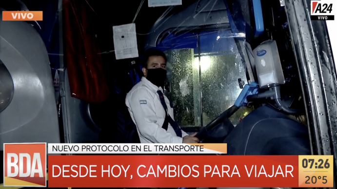 Protocolo para colectivos: cuáles son las nuevas normas que deberán cumplir choferes y pasajeros