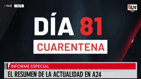 Resumen del día de A24: Vicentin, nuevos permisos, Cristina Kirchner, nuevos contagios y caos en el mundo por el asesinato de Floyd