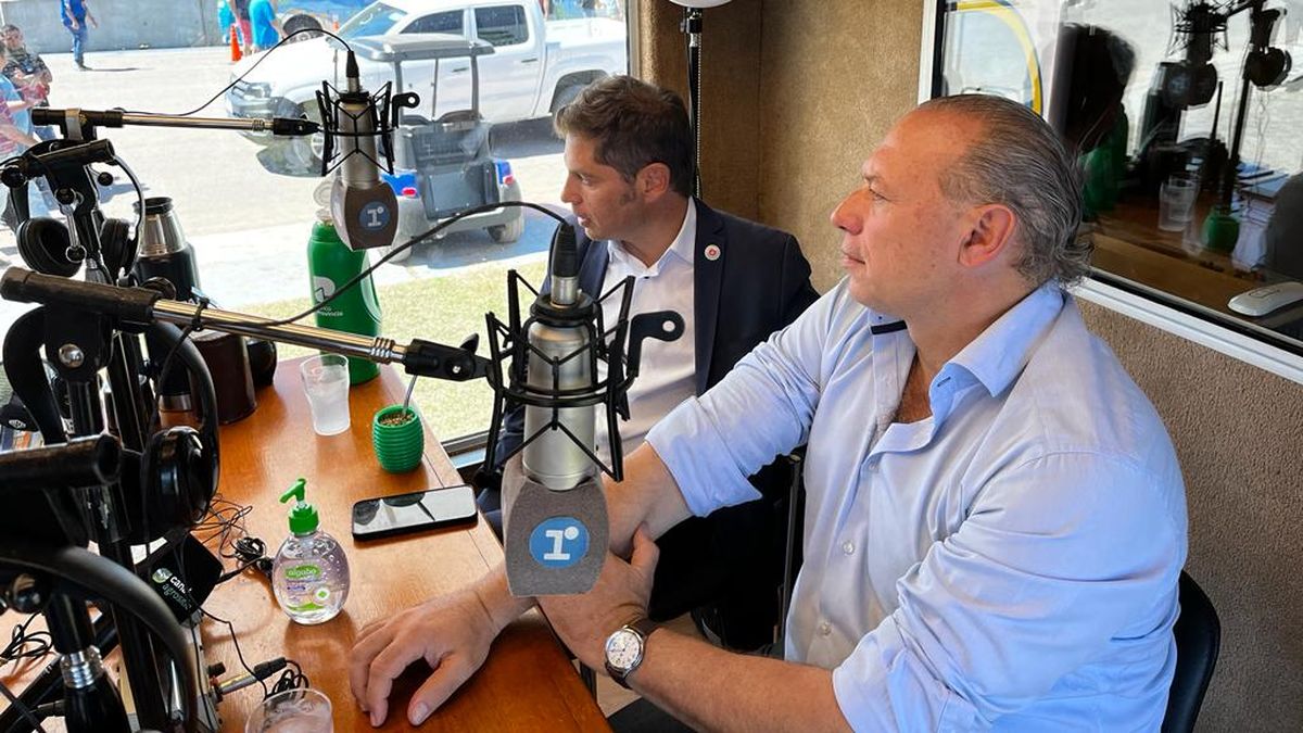 El gobernador y el ministro Berni dieron un reportaje en radio La Red. Hablaron de exportaciones y los reclamos del campo. 