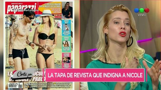 Nicole Neumann rompió el silencio y habló sobre la presunta foto con Cosentino
