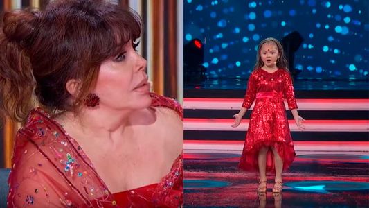 La emoción de Verónica Castro al reencontrarse con su nieta en la televisión