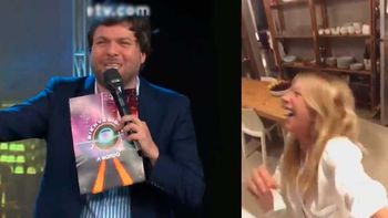 El divertido percance de Claudia Fontán en el programa de Guido Kaczka