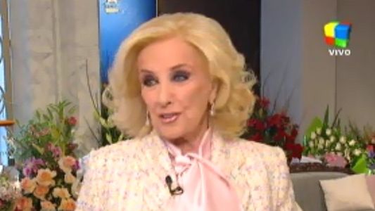 Mirtha Legrand volvió a la televisión