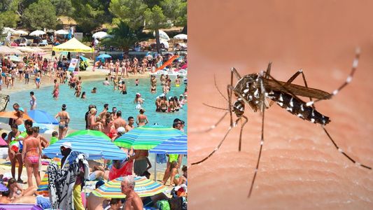 Una paradisíaca isla europea alerta a los turistas por la llegada del dengue