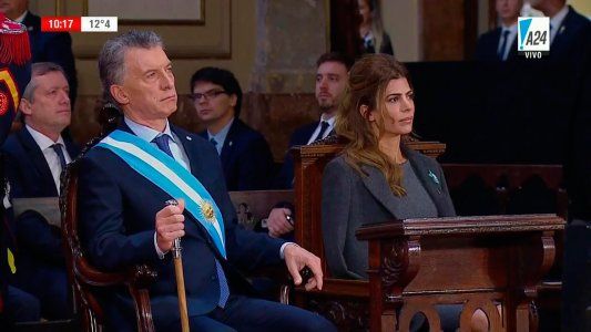 Durante el Tedeum y frente a Macri, Poli se pronunció contra el aborto
