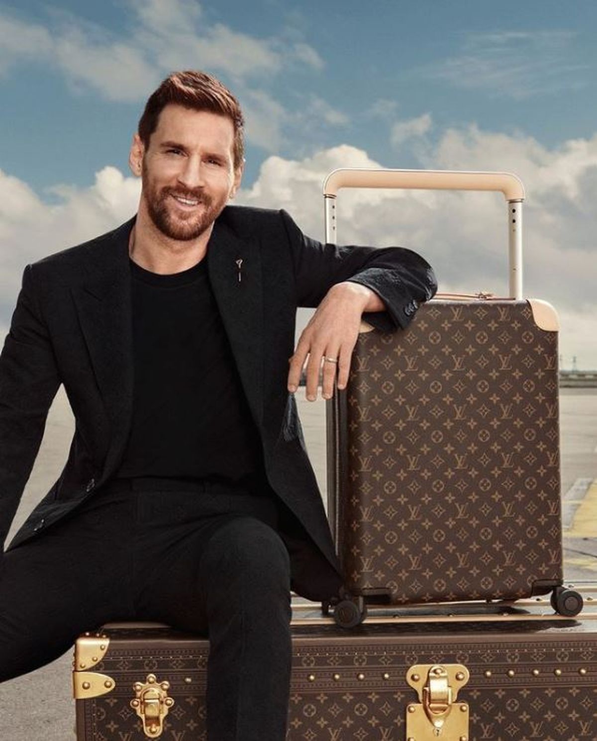 Lionel Messi, modelo de Louis Vuitton: la sorprendente reacción de Antonela  Roccuzzo