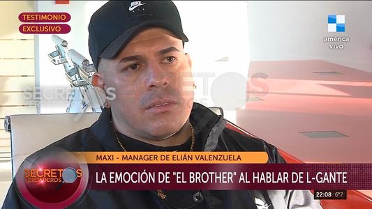 La profunda emoción de Maxi El Brother, el representante de L-Gante: Lo que molesta es...