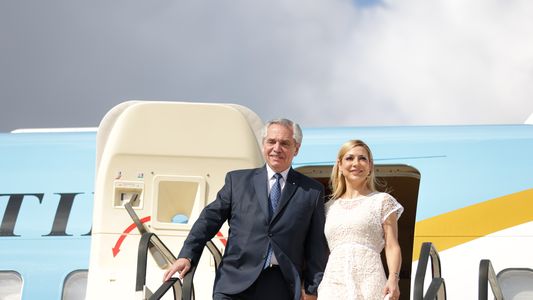 Fabiola Yañez ya se fue de Olivos y espera a Alberto Fernández en España