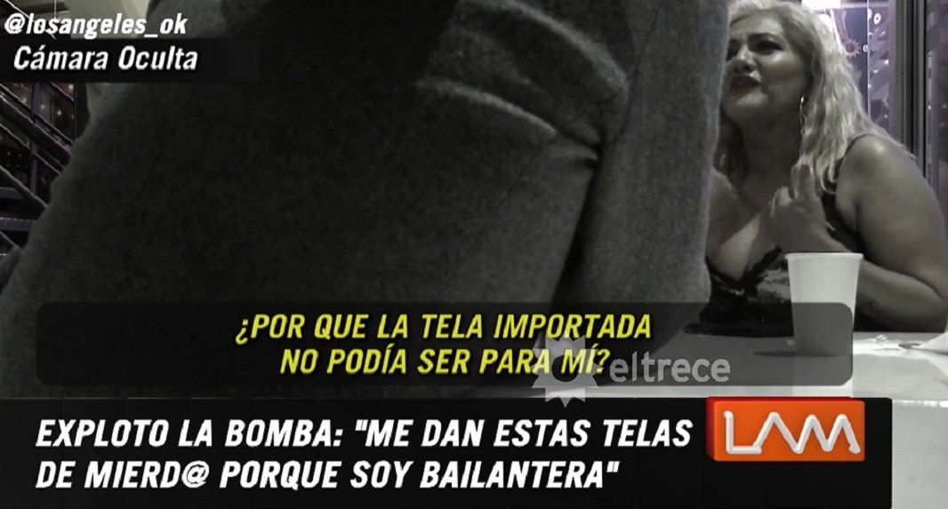 Gladys La Bomba Tucumana y una repudiable frase: Esta ropa es de una villera boliviana