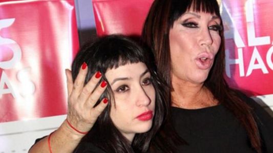 Sofía Gala agradeció el apoyo a Moria Casán