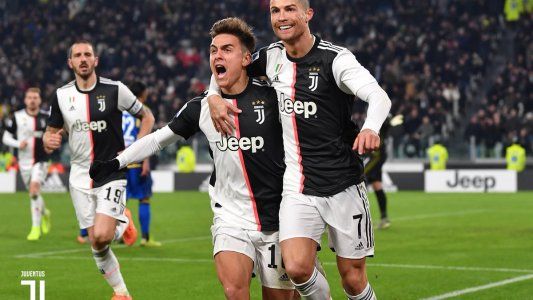 Con un doblete de Cristiano Ronaldo, la Juventus de Dybala e Higuaín ganó y volvió a la cima de la Serie A