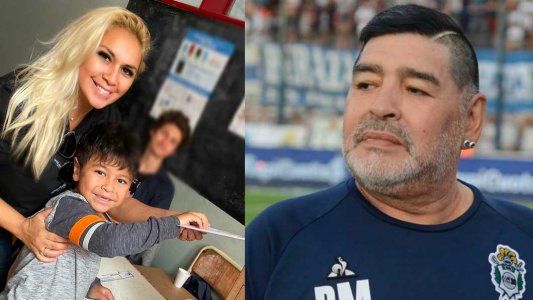 Verónica Ojeda contó qué tiene Dieguito Maradona y qué tratamiento realiza