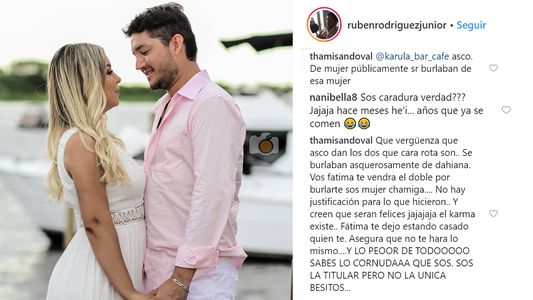 Junior blanqueó su relación con Fátima Román: Eres mi otro yo