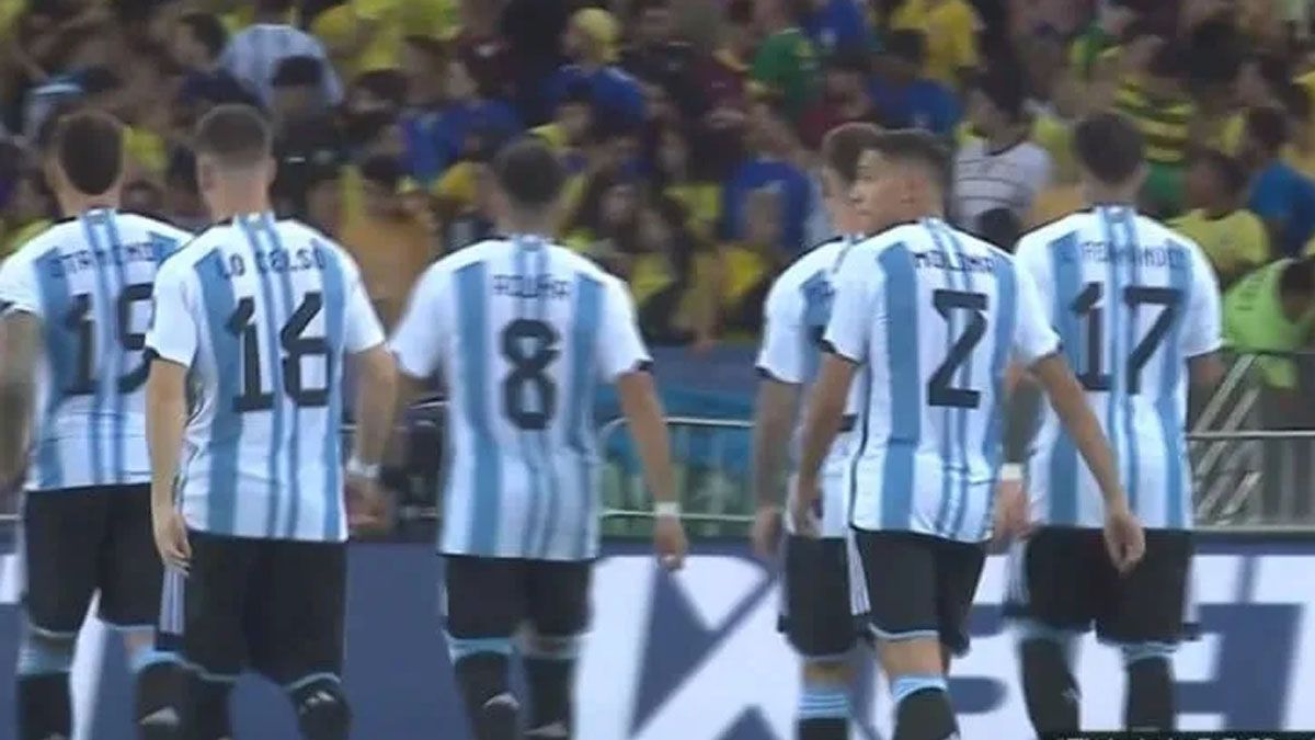 Tras el escándalo, Argentina le ganó 1-0 a Brasil en el Maracaná