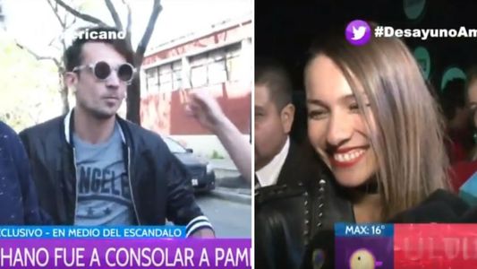 Chano fue a consolar a Pampita después del escándalo