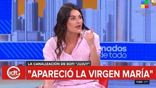 Jujuy Jiménez contó cuando en una comunicación se le apareció la virgen María, María Magdalena y el Arcángel Gabriel