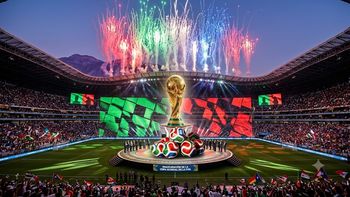 Se filtraron imágenes de la inauguración del Mundial 2026: increíble show